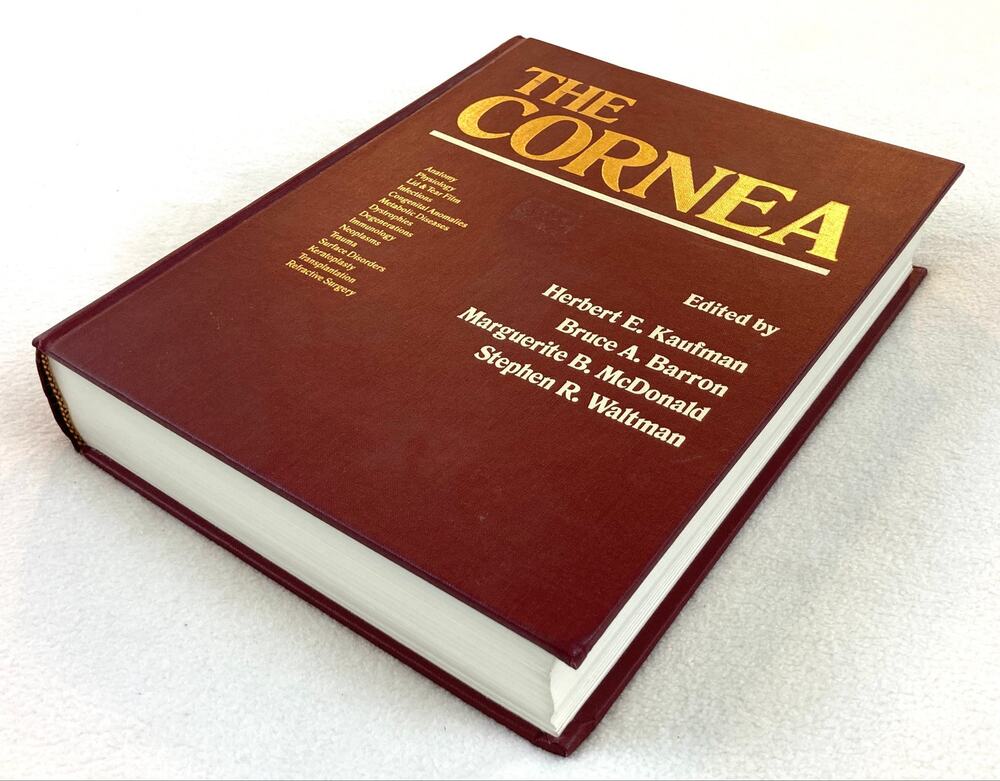 The Cornea Medical Textbook Kaufman Barron McDonald Waltman ISBN 0443083746 Vtg.